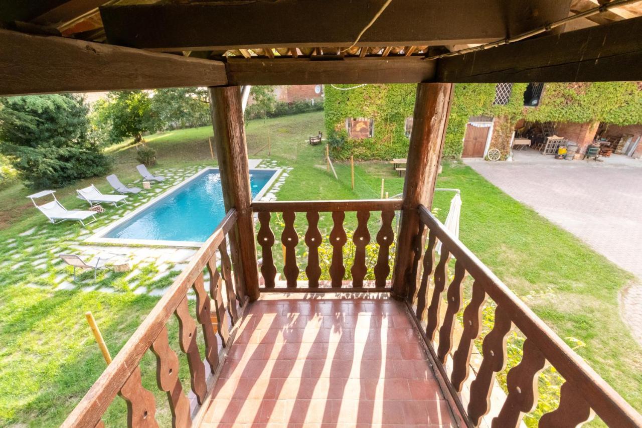 Villa Casa Delle Foglie Sussurranti Asti Esterno foto